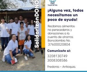 Toques de Vida en medio de la pandemia del COVID-19.